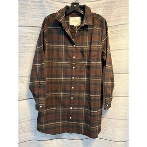 NWT Le Marais Wilmington Plaid Dress Size M